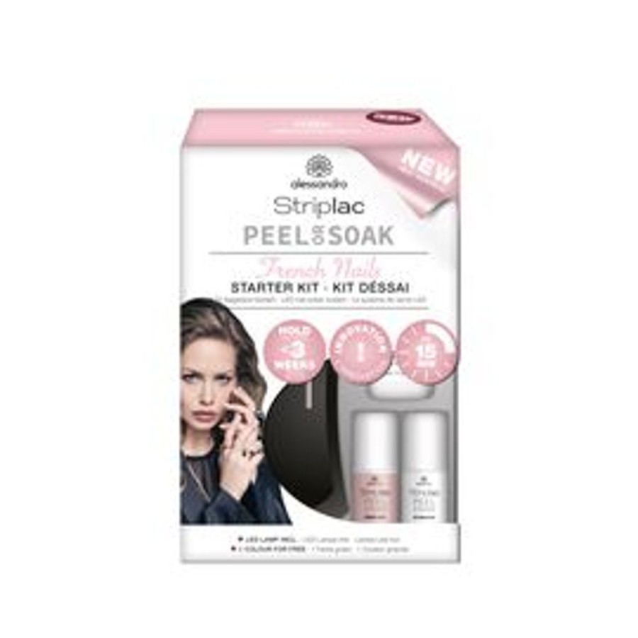 Make Up Alessandro International Alessandro Striplac | Alessandro Striplac Peel Or Soak 127 Midnight Red 8 Ml