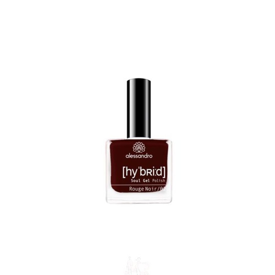 Make Up Alessandro International Nagellack | Alessandro Nagellack Hybrid Soul Gel Polish 121 Rouge Noir 8 Ml