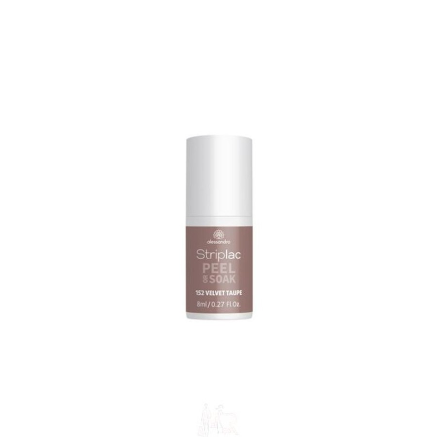 Make Up Alessandro International Alessandro Striplac | Alessandro Striplac Peel Or Soak 152 Velvet Taupe 8 Ml