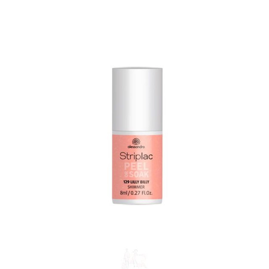 Make Up Alessandro International Alessandro Striplac | Alessandro Striplac Peel Or Soak 129 Lilly Billy 8 Ml