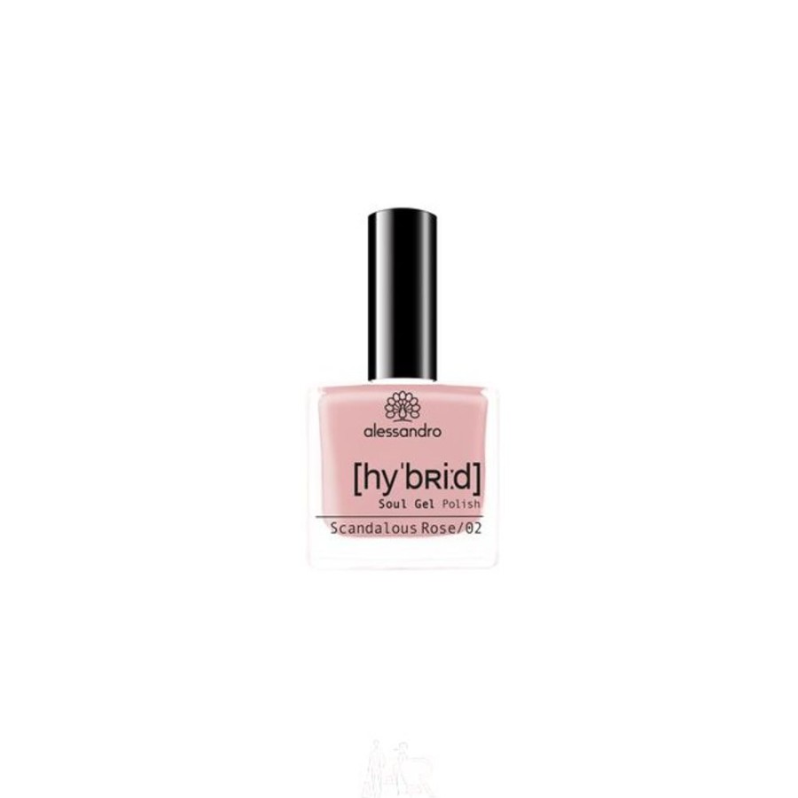 Make Up Alessandro International Nagellack | Alessandro Nagellack Hybrid Soul Gel Polish 717 Scandalous Rose! 8 Ml