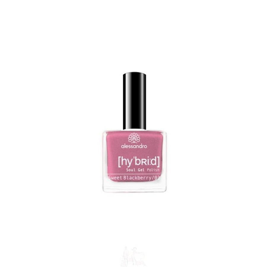 Make Up Alessandro International Nagellack | Alessandro Nagellack Hybrid Soul Gel Polish 127 Sweet Blackberry 8 Ml