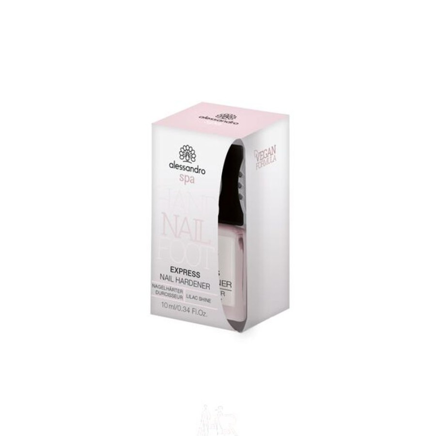 Make Up Alessandro International Nagellack | Alessandro Spa Express Nail Hardener Lilac Shine 10 Ml