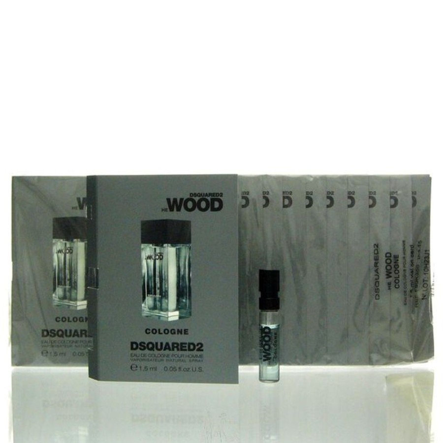 Herrendufte Dsquared² Raritaten | Dsquared² He Wood Eau De Cologne 15 X 1,5 Ml Spray = 22,5 Ml Vials