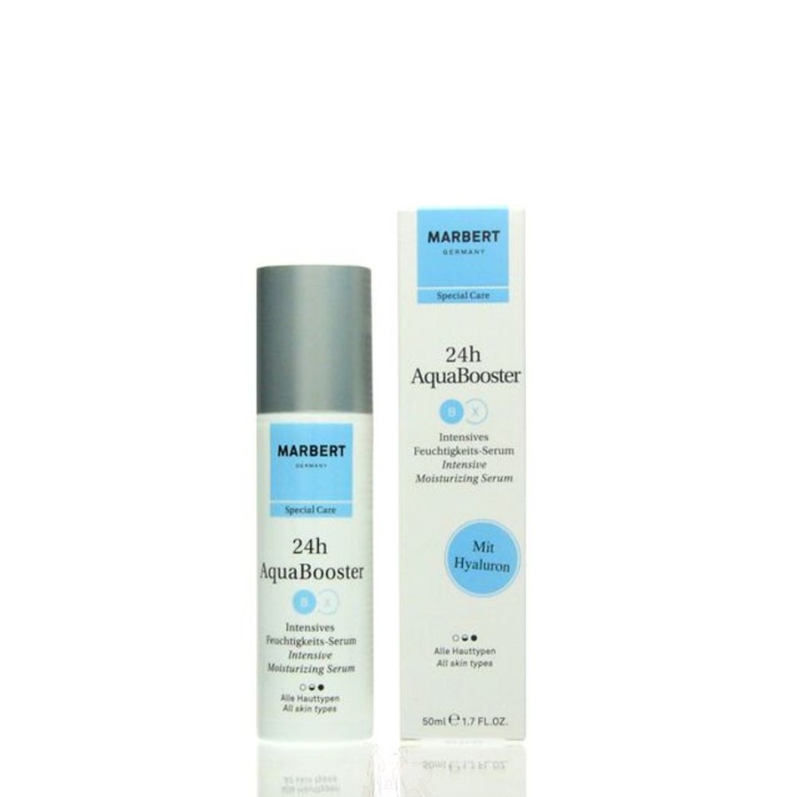 Pflege Marbert Gesichtspflege | Marbert 24H Aqua Booster Intensiv Moisturizing Serum 50 Ml