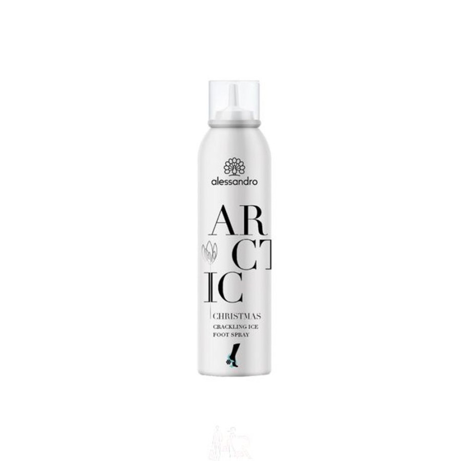 Pflege Alessandro International Korperpflege | Alessandro Arctic Crackling Ice Foot Spray 100 Ml