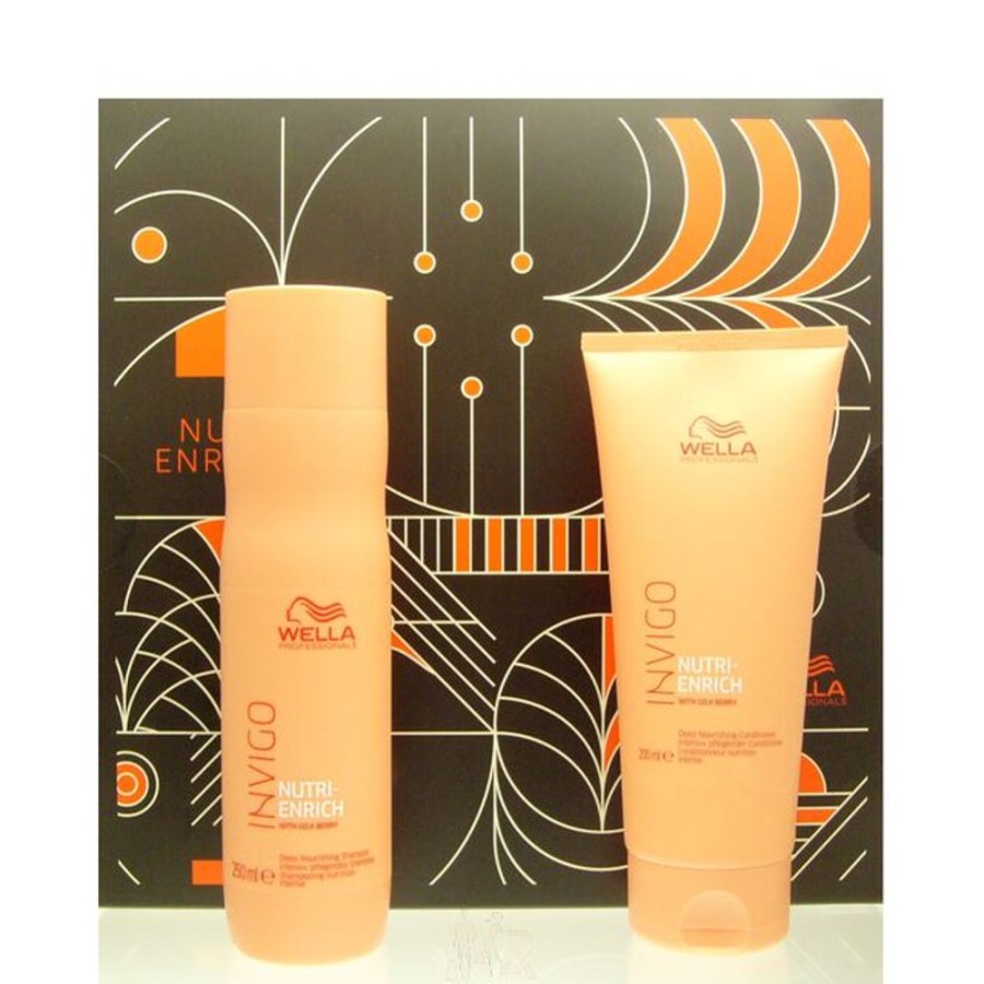 Pflege Wella Professionals Waschen & Pflegen | Wella Professionals Invigo Nutri Enrich Geschenkset - Nes 250 Ml + Nec 200 Ml