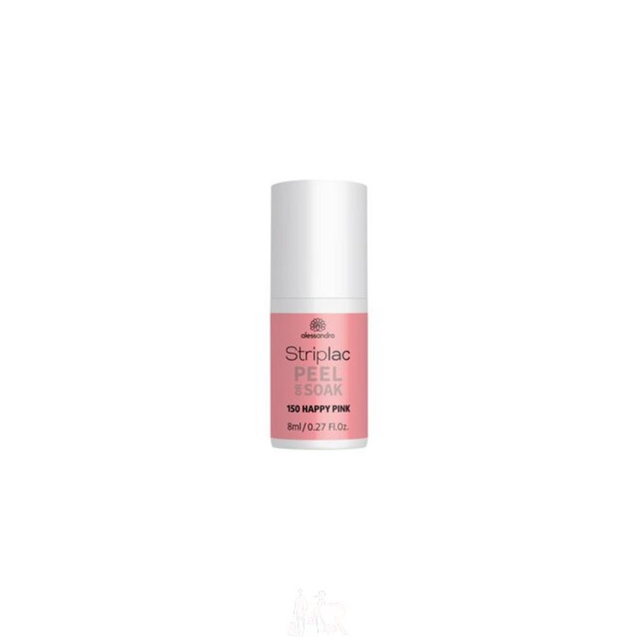 Make Up Alessandro International Alessandro Striplac | Alessandro Striplac Peel Or Soak 150 Happy Pink 8 Ml