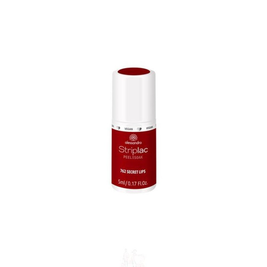 Make Up Alessandro International Alessandro Striplac | Alessandro Striplac Peel Or Soak 762 Secret Lips 5 Ml