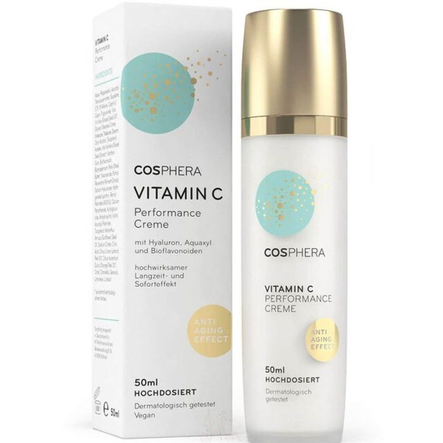 Pflege Cosphera Gesichtspflege | Cosphera Vitamin C Performance Creme 50 Ml