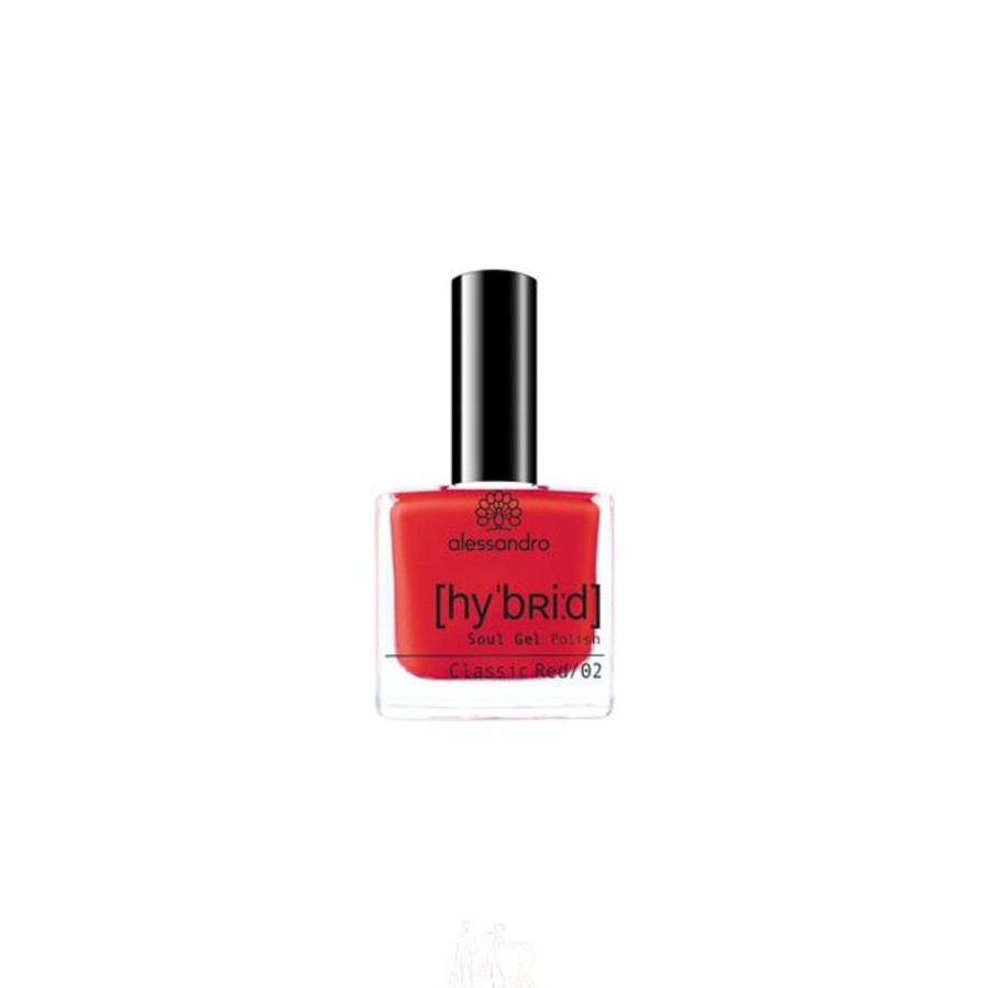 Make Up Alessandro International Nagellack | Alessandro Nagellack Hybrid Colour 110 Classic Red 8 Ml