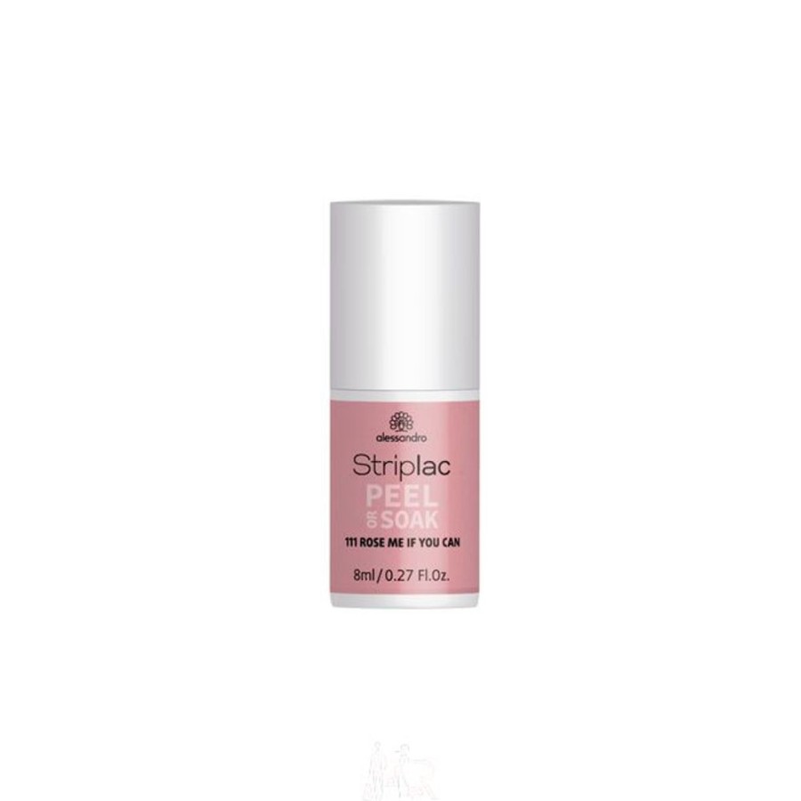 Make Up Alessandro International Alessandro Striplac | Alessandro Striplac Peel Or Soak 111 Rose Me If You Can 8 Ml