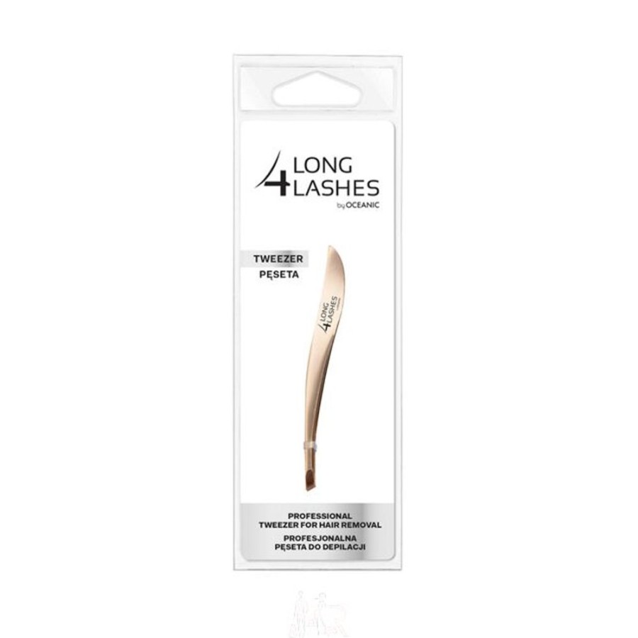 Pflege Oceanic Gesichtspflege | Oceanic Long4Lashes Professional Tweezer