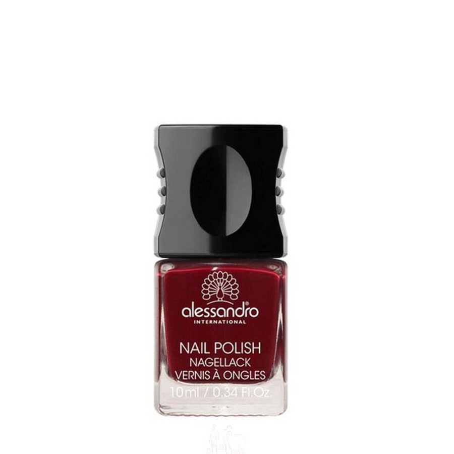 Make Up Alessandro International Nagellack | Alessandro Nagellack Nail Polish 54 Midnight Red 10 Ml