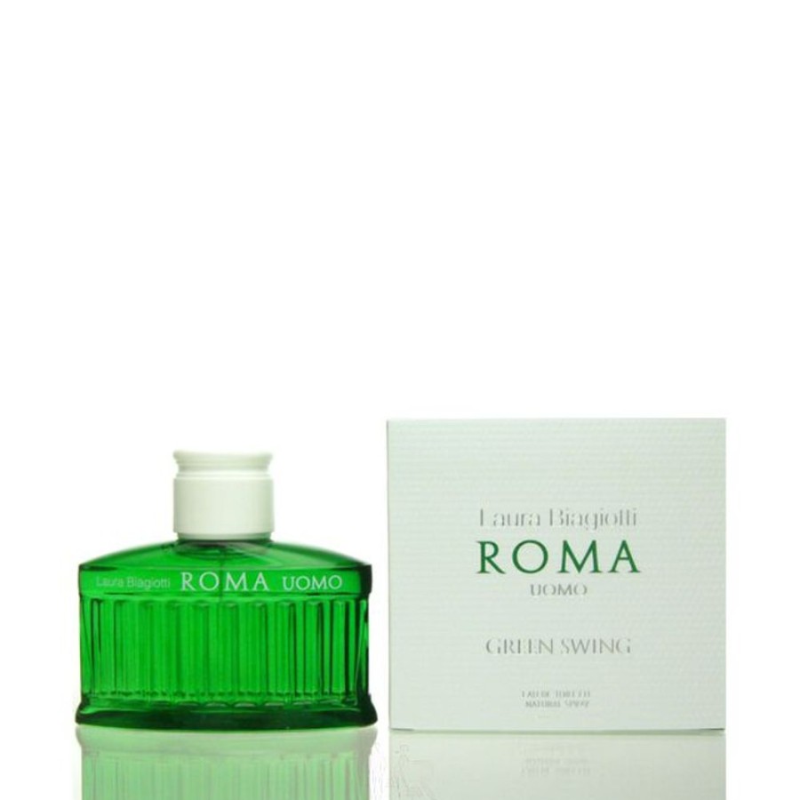 Herrendufte Laura Biagiotti Parfum | Laura Biagiotti Roma Uomo Green Swing Eau De Toilette 40 Ml