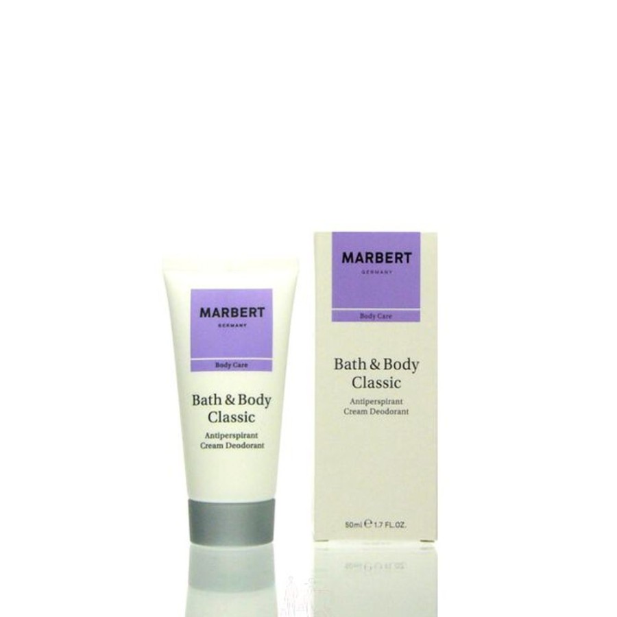 Pflege Marbert Korperpflege | Marbert Bath & Body Classic Antiperspirant Deodorant Cream 50 Ml