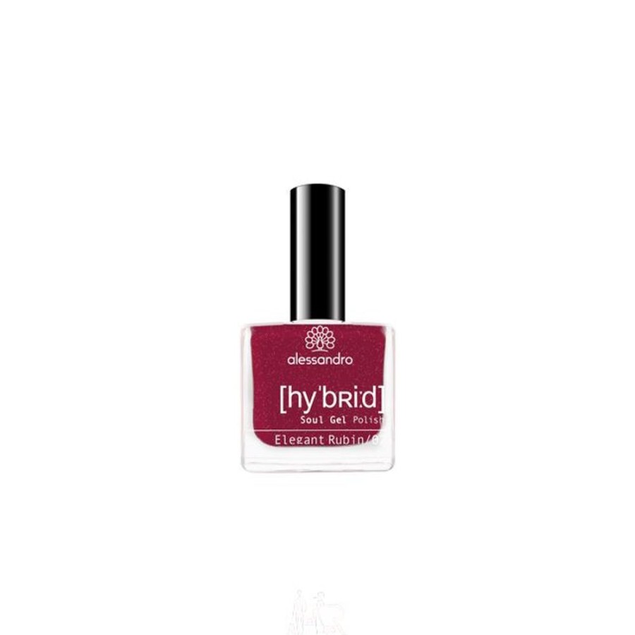 Make Up Alessandro International Nagellack | Alessandro Nagellack Hybrid Colour 114 Elegant Rubin 8 Ml