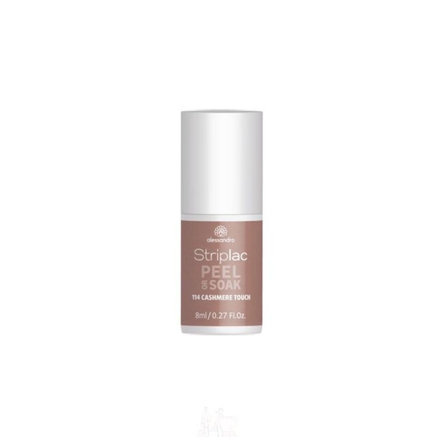 Make Up Alessandro International Alessandro Striplac | Alessandro Striplac Peel Or Soak 114 Cashmere Touch 8 Ml