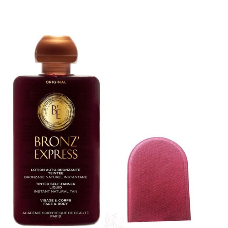 Pflege Acadèmie Gesichtspflege | Academie Bronz Express Lotion Selbstbrauner 100 Ml + Applikator