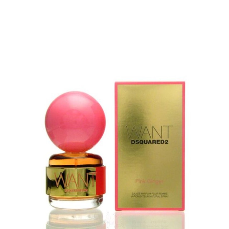 Damendufte Dsquared² Raritaten | Dsquared² Want Pink Ginger Eau De Parfum 50 Ml