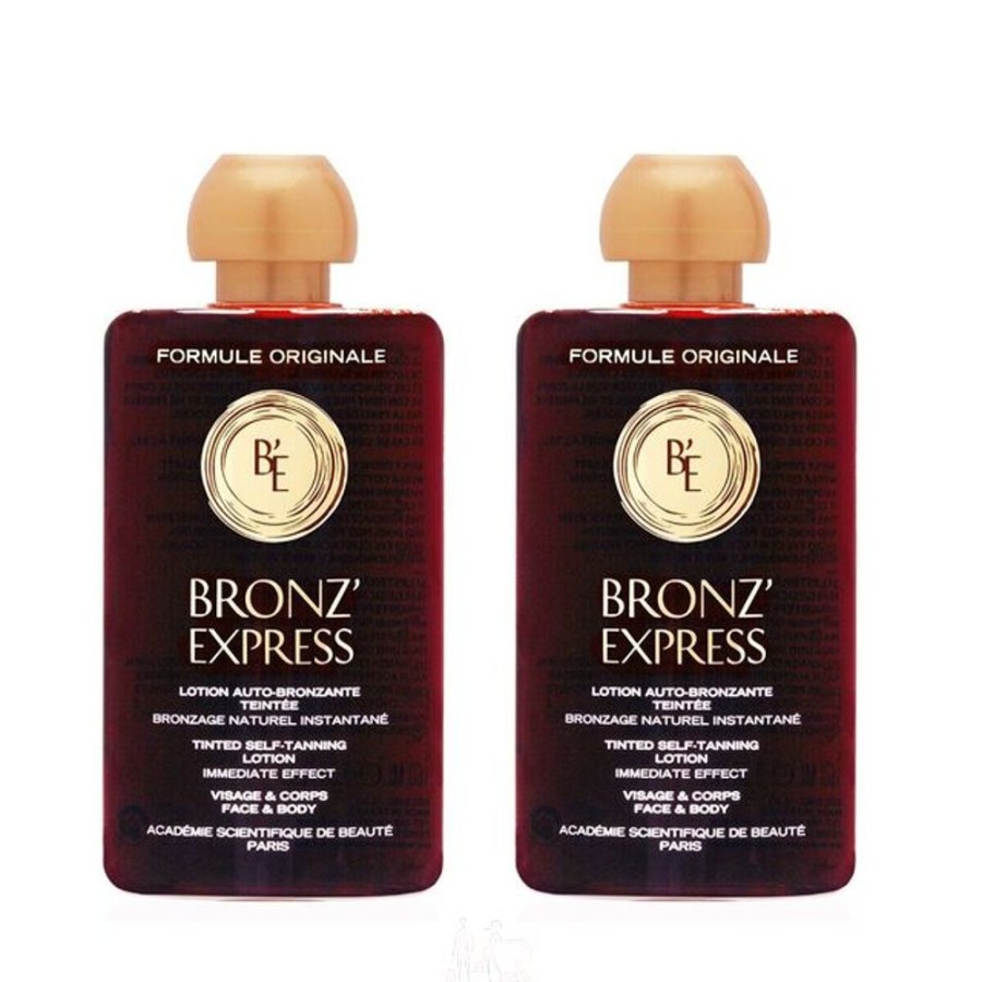 Pflege Acadèmie Korperpflege | 2X Academie Bronz Express Lotion Auto-Bronzante Teintee Selbstbraunungslotion 50 Ml = 100 Ml