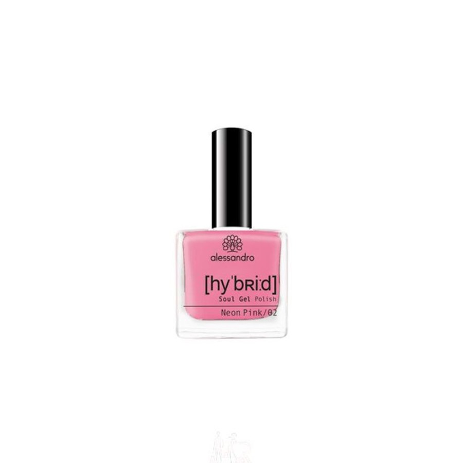 Make Up Alessandro International Nagellack | Alessandro Nagellack Hybrid Soul Gel Polish 128 Neon Pink 8 Ml