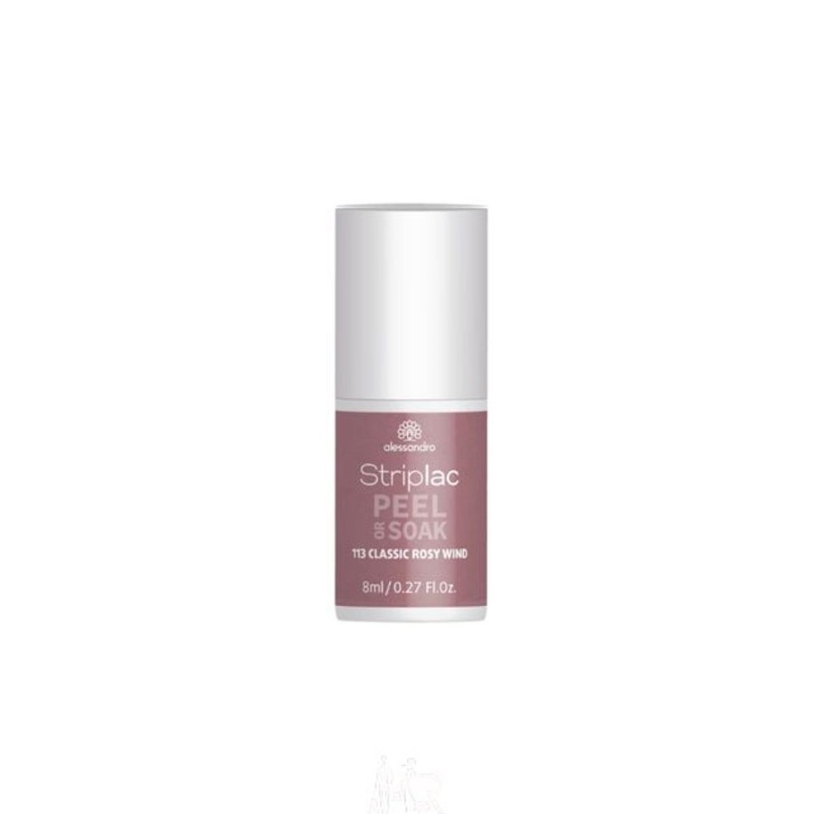 Make Up Alessandro International Alessandro Striplac | Alessandro Striplac Peel Or Soak 113 Classic Rosy Wind 8 Ml