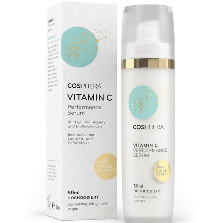 Pflege Cosphera Gesichtspflege | Cosphera Vitamin C Performance Serum 50 Ml