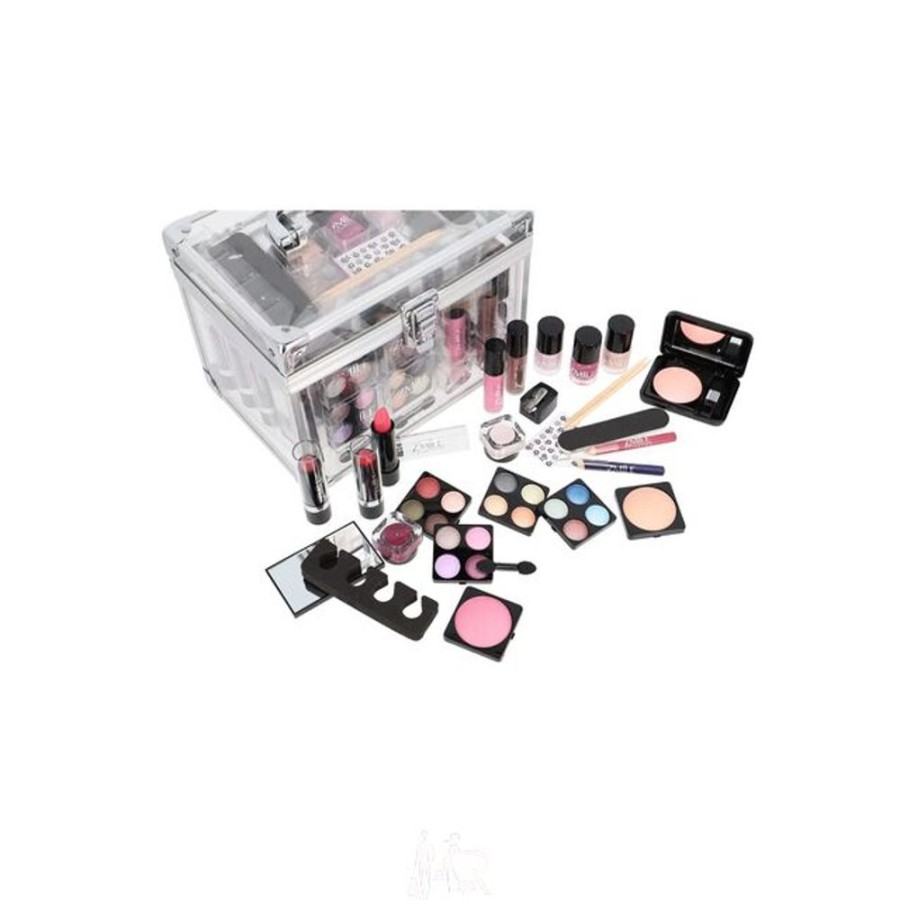 Make Up Zmile Cosmetics Schminksets | Schminkkoffer Set Acryl Profi-Qualitat Vegan 42 Teilig