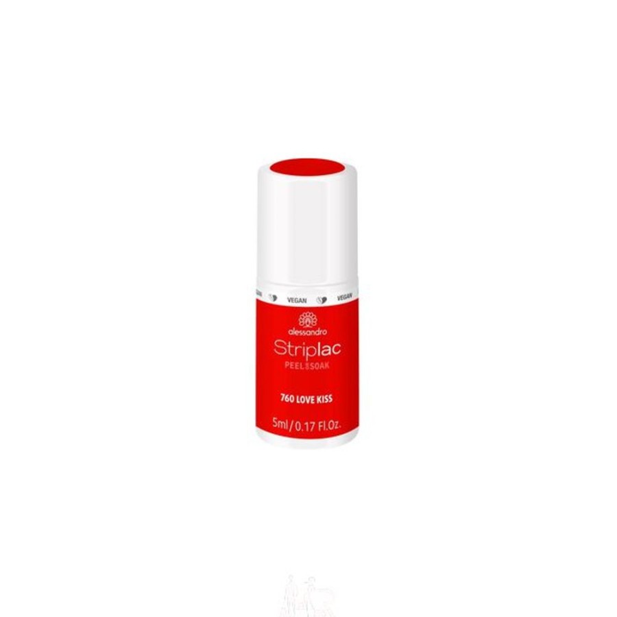 Make Up Alessandro International Alessandro Striplac | Alessandro Striplac Peel Or Soak 760 Love Kiss 5 Ml