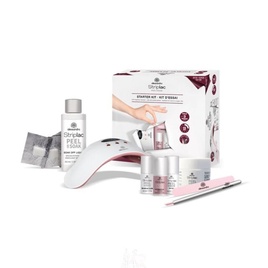 Make Up Alessandro International Manikure Sets | Alessandro Striplac Peel Or Soak Starter Kit Pro