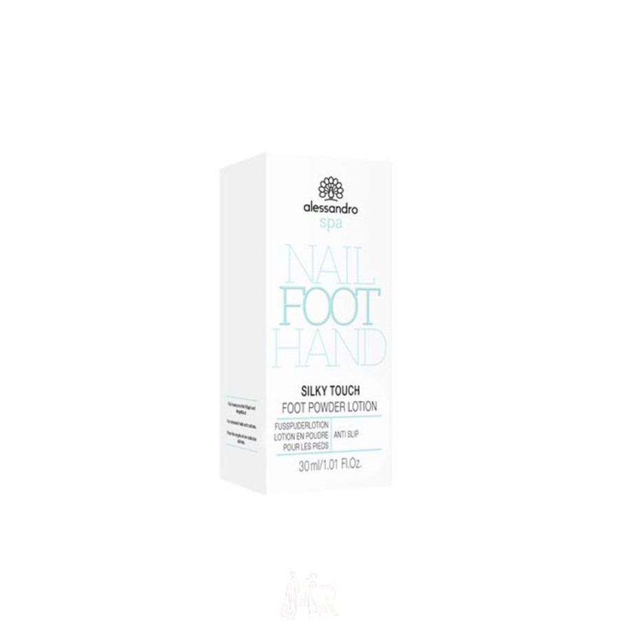 Pflege Alessandro International Korperpflege | Alessandro Silky Touch Foot Powder Lotion 30 Ml